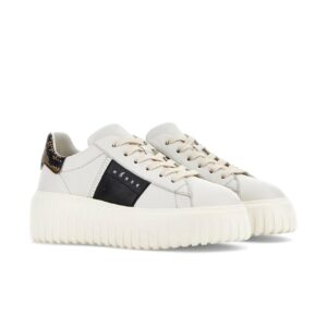 Hogan Sneakers Donna H-Stripes Avorio Nero