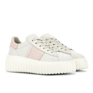 Hogan Sneakers Donna H-Stripes Avorio Rosa