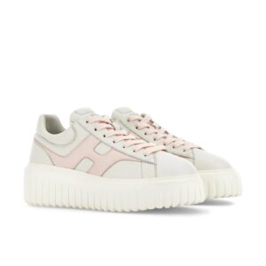 Hogan Sneakers H-Stripes Avorio Rosa