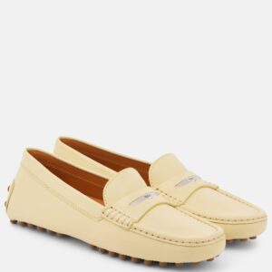 Tod’s Gommino-Loafer aus gelbem Leder