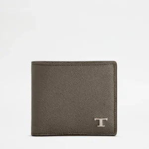 Tod's Portafoglio Pelle Grigio