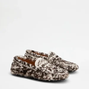 Tod's Mocassino Gommino Bubble in Pelle Effetto Cavallino