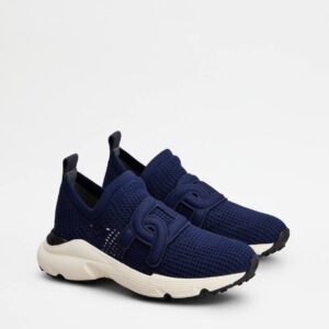 Tod’s Slip-On-Kate-Sneakers aus blauem Stoff