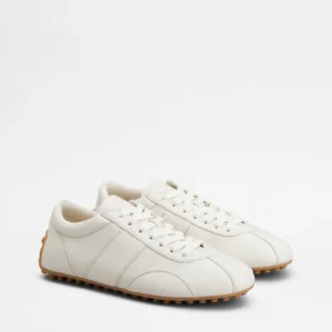 Tod's Sneakers T-Marathon in Pelle Bianco