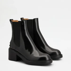 Tod's Stivaletto in Pelle Nero