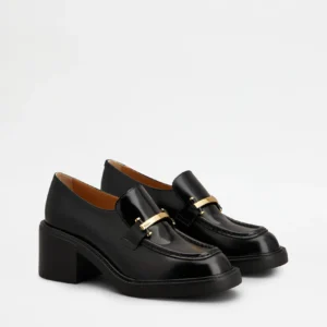 Tod’s Schwarzer Leder-Mokassin