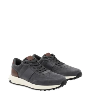 Tod's Sneakers in Pelle Scamosciata Grigia