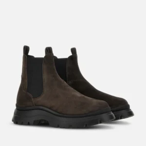Hogan Chelsea Boots H692 Marrone