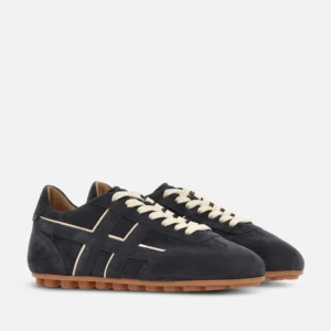 Hogan Sneakers Olympia in Pelle Scamosciata Blu