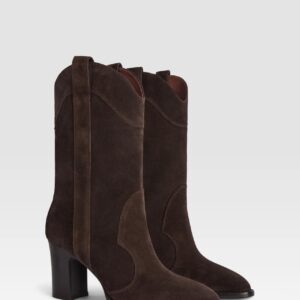 Paris Texas Lavinia Western Midcalf Boot 75 Braun