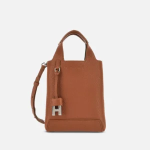 Hogan Shopping Bag Mini Marrone