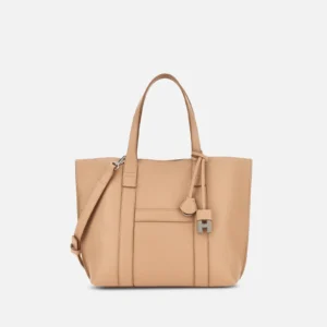 Hogan Borsa Shopping Script Piccola Beige