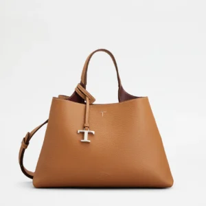 Tod's Borsa in Pelle Piccola Marrone Bordeaux