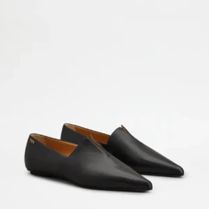 Tod's Ballerina in Nappa Nero