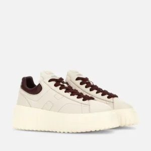Hogan Sneakers H-Stripes Avorio Bordeaux
