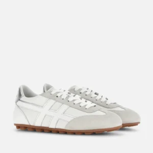 Hogan Sneakers Olympia Bianco Argento