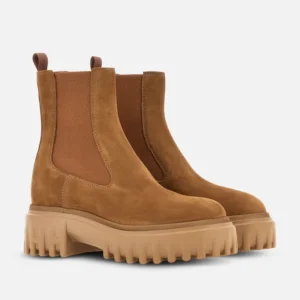 Hogan Chelsea Boots H700 Marrone