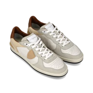 Philippe Model Sneakers Pgal Bianco Latte Beige Marrone