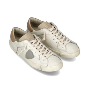 Philippe Model Sneakers Prsx Uomo Latte Fango
