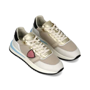 Philippe Model Sneakers Tropez 2.1 Donna Sabbia Oro Fucsia
