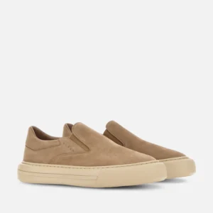 Hogan Slip-on Rebel Scamosciata Beige