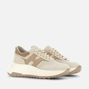 Hogan Sneakers Hi-Fi Marrone Beige