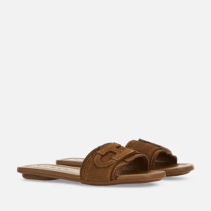 Sandali Flat Hogan H685 Marrone