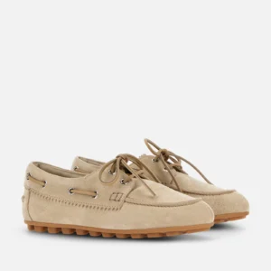 Hogan Scarpe da Barca Olympia Beige