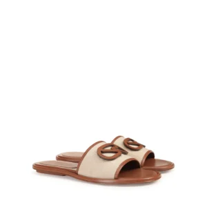 Sergio Rossi Surge Slide - Naturale