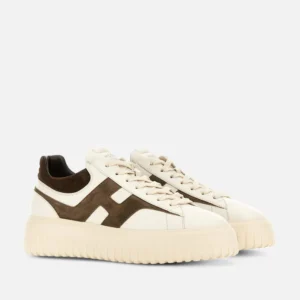 Hogan Sneakers H-Stripes Avorio Marrone