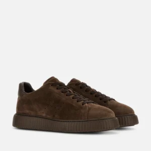 Hogan Sneakers H-Stripes Marrone