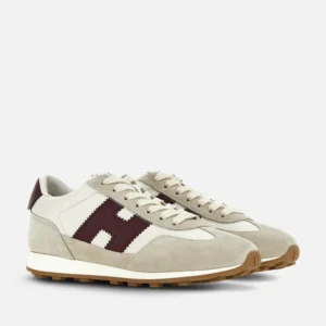 Hogan Sneakers Athletic Beige Avorio Bordeaux