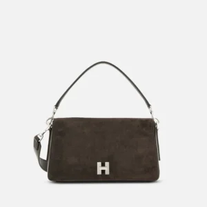 Hogan Borsa Flap H-Turn Marrone