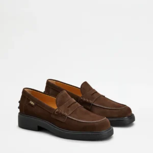 Tod's Mocassino in Pelle Scamosciata