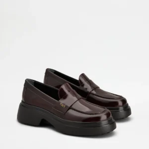Tod's Mocassino in Pelle Bordeaux